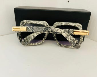 Vintage Eyeglasses Fake Cazal Glasses For Sale CAZAL Mod 607 Snake