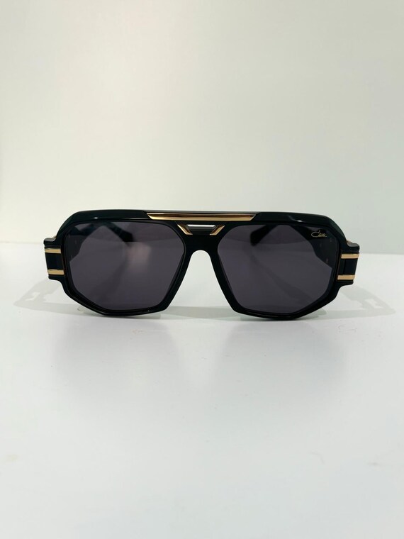 Gafas de sol CAZAL modelo 675 montura vintage negra y dorada con lentes negras para hombre y mujer el mejor regalo unisex regalo de aniversario Etsy Espana