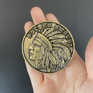 Vintage Indian Chief Belt Buckle - Etsy display picture 3