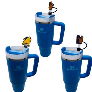 Sigma Gamma Rho SGRHO Greater Service Greater Progress HBCU Sorority Soror 10mm Straw Toppers