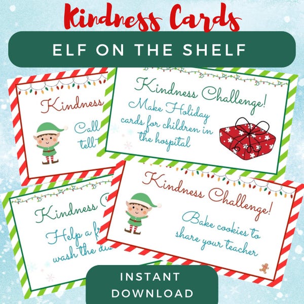 Kindness Elf - Etsy