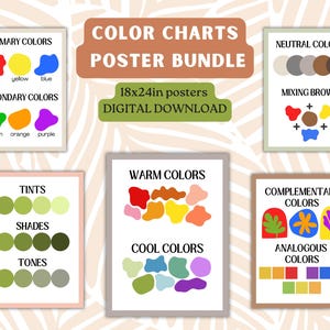 Color Theory Posters Bundle