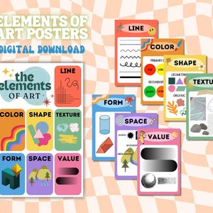 Elements of Art Poster Set