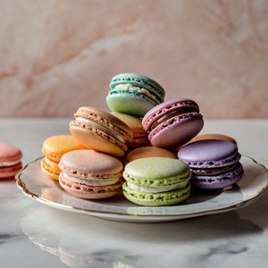 Exquise Macaron-recepten - Klassiek, gearomatiseerd, beginnersvriendelijk RECEPT Digitale download afdrukbaar
