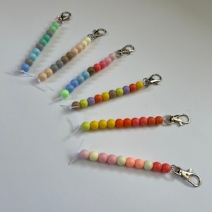 Dilation Bead Keychain, Cervical Dilation Beads, Nurse Keychain, OB/GYN Gift, Doula Keychain, Midwife Gift, L & D Professional Gift