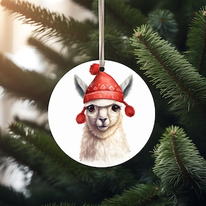 Lamb Ornament, Sheep Ornament, Babys First Christmas Ornament, Personalized Kids Christmas Ornament, Farm Animal Ornament, Sheep Holiday