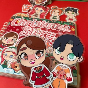 Christmas Stories/Avatar World/Christmas/Toddler Gift/Montessori Book/Game/Christmas Gifts for Kids.Gift Set. Toca Boca games