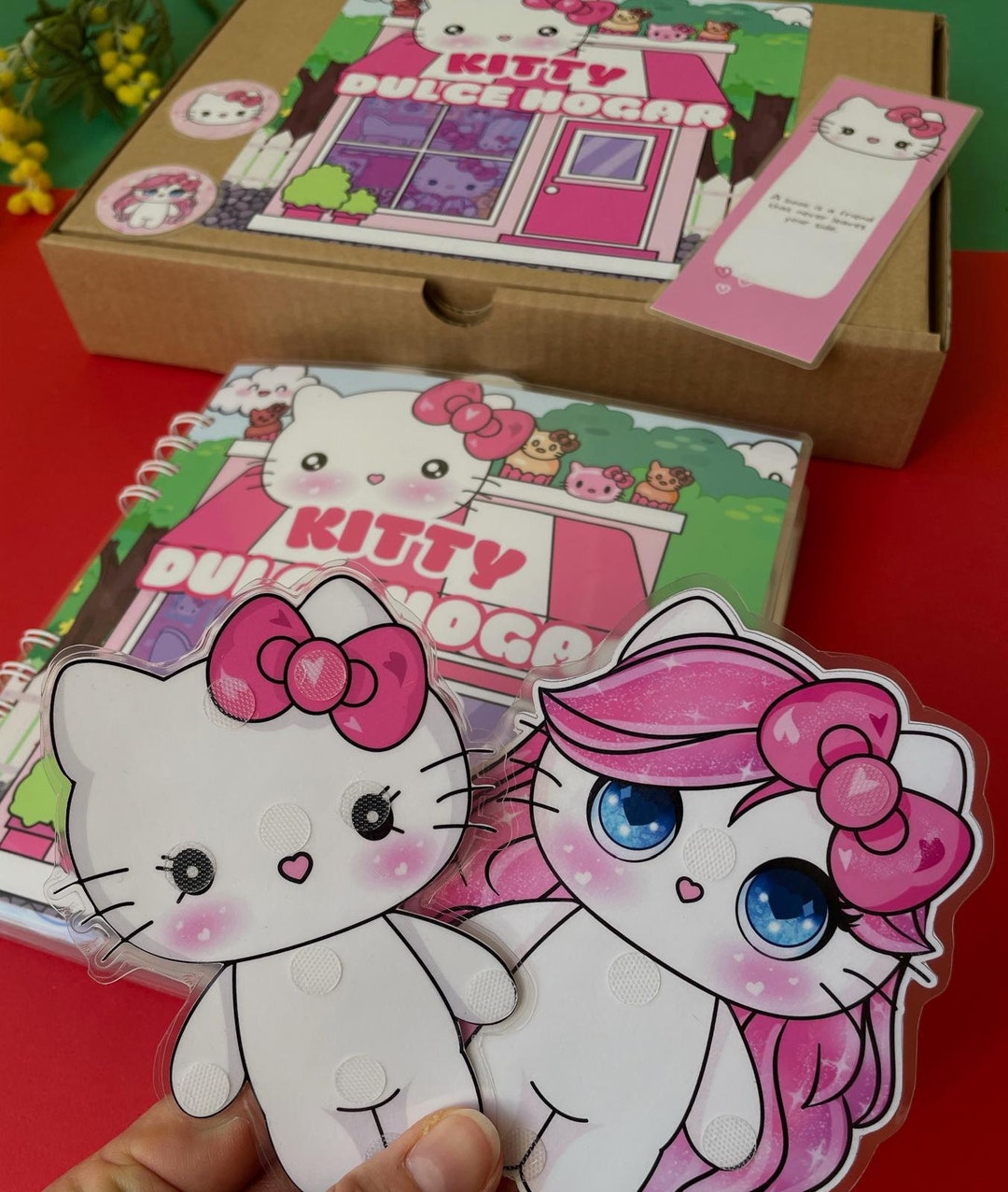 Hello Kitty, Book, Fun Quiet Book, Busy Book, Toca Boca