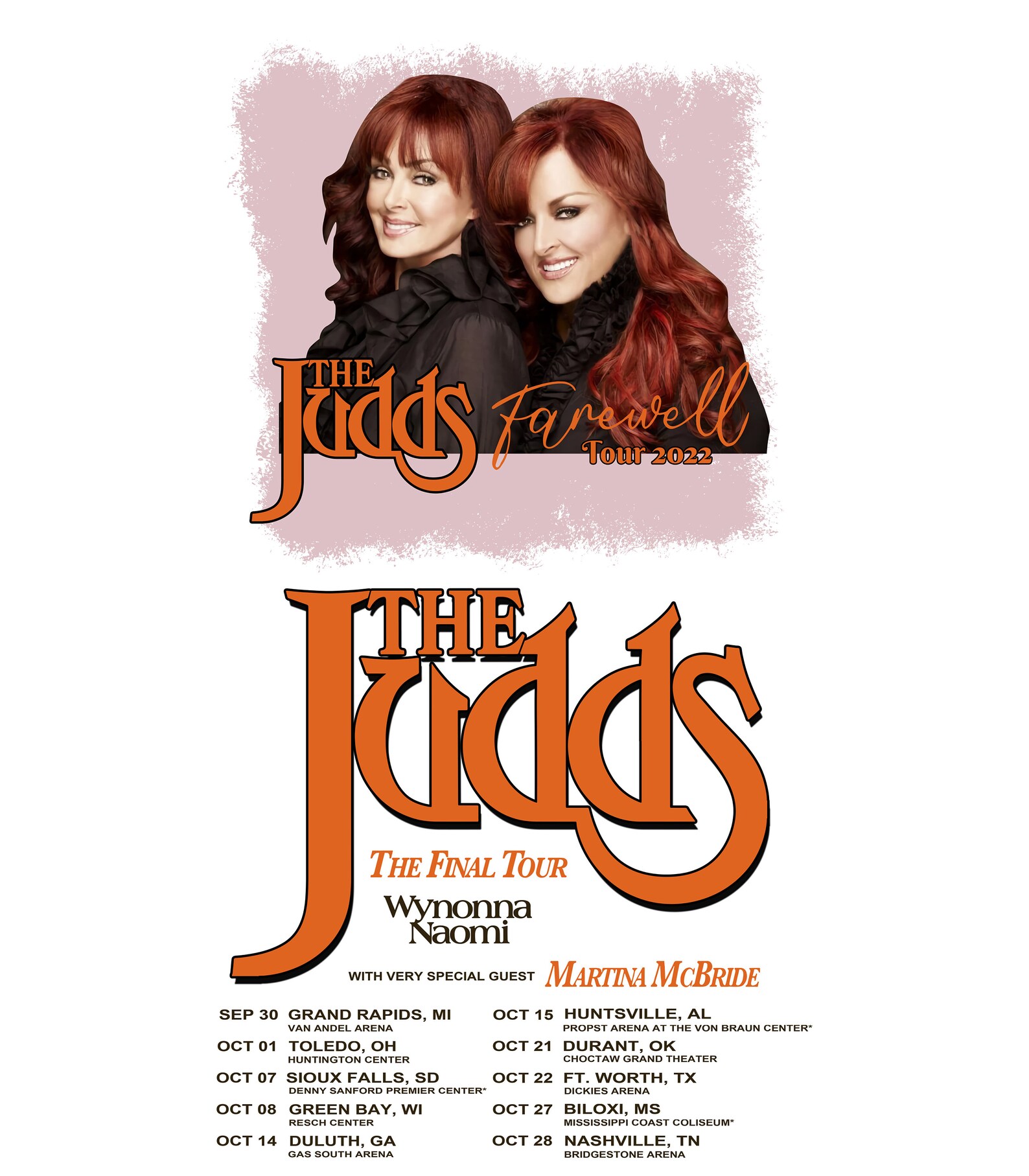 The Judds Farewell Tour 2022 PNG the Judds the Final Tour Png Etsy