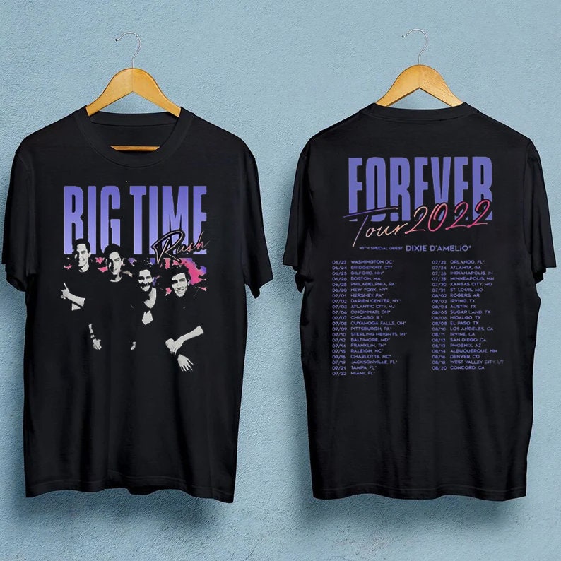 big time rush heavy metal shirt