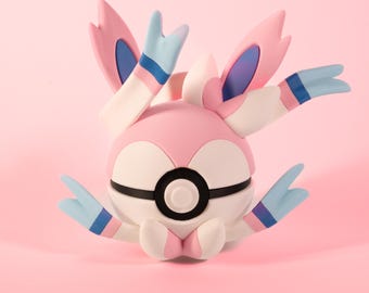 Pokémon Figures Eevee, Umbreon & Sylveon | 3D Printed Decoration | Gift for Pokémon Fans | Handmade