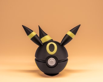Umbreon Pokémon Figure | 3D Printed with Glow-in-the-Dark Effect | Glows in the Dark | Gift for Fans | Handmade