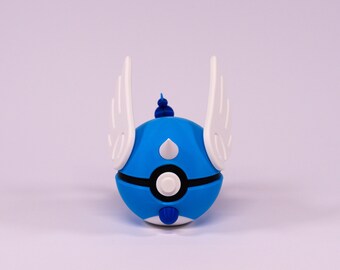 Pokémon Dragonair Figurine | 3D Printed Decoration | Gift for Pokémon Fans | Handmade