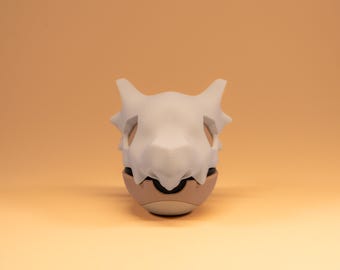 Pokémon Cubone Figurine | 3D Printed Decoration | Gift for Pokémon Fans | Handmade