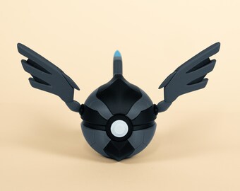 Pokémon Zekrom Figure | 3D Printed with Glow-in-the-Dark Effect | Glows in the Dark | Gift for Fans | Handmade