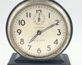 Reloj despertador antiguo Westclox Big Ben (no funciona)