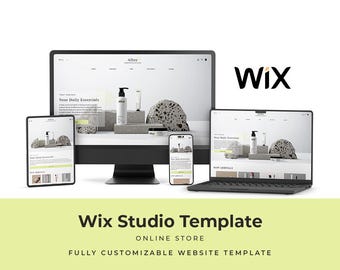 WIX Studio-websitesjabloon | Cosmetica en huidverzorgingswinkel