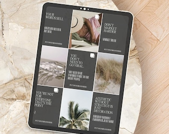 SUTUL Coastal Luxe Kit – Canva Templates for Ambitious Women