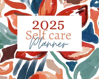 Kalender 2025| Achtsamkeits-Tracker| Selbstliebe Tracker | Personal Wachstums-Tracker| Digitaler Download | Wellness-Tracker|