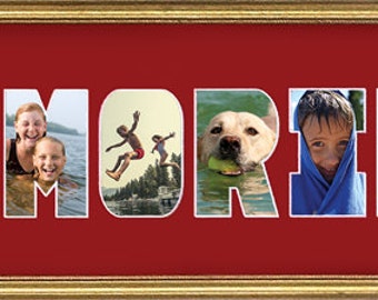 Memories Photo Collage (mat only) 8 x 26