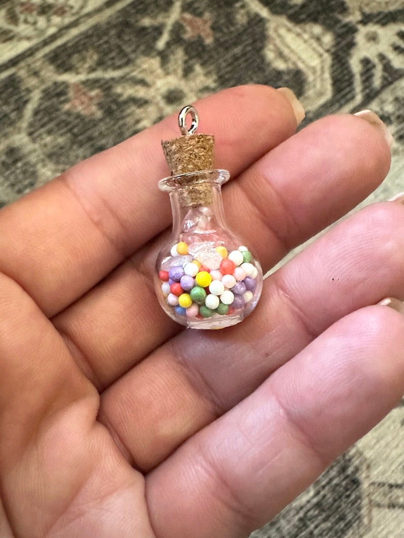 Protection Glass Pendant, Pagan Jewelry, Spell That You Wear to Break a