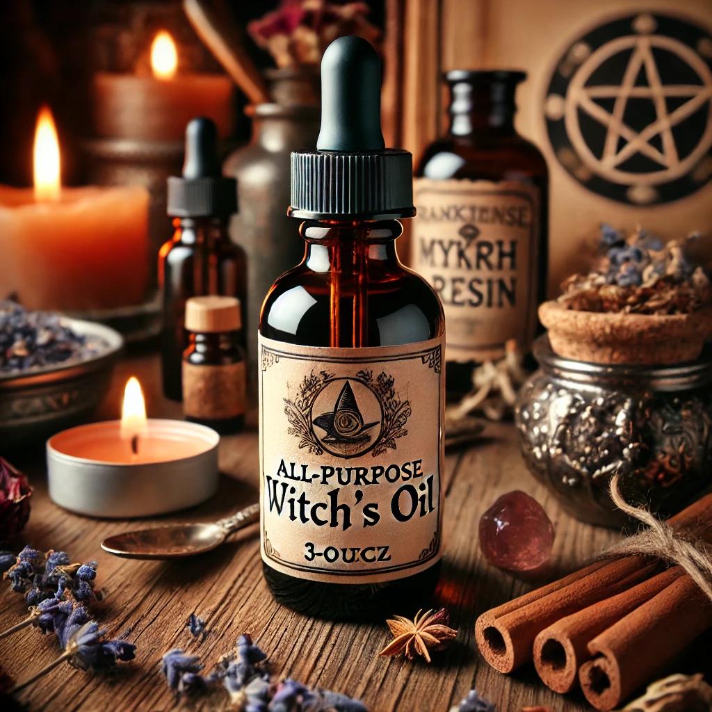 Etsy Ritual Witch's All-purpose Ritual Oil | Spellcasting, Meditation, Cleansing ...