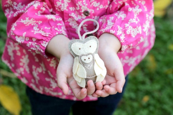 mother and baby ornament