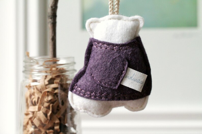 First Christmas Ornament Embroidered Personalized Ornament image 2