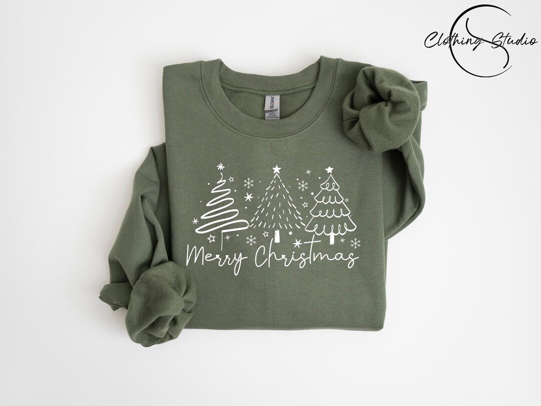 Tree-mendous Cotton Christmas Adult Shirt main image 1