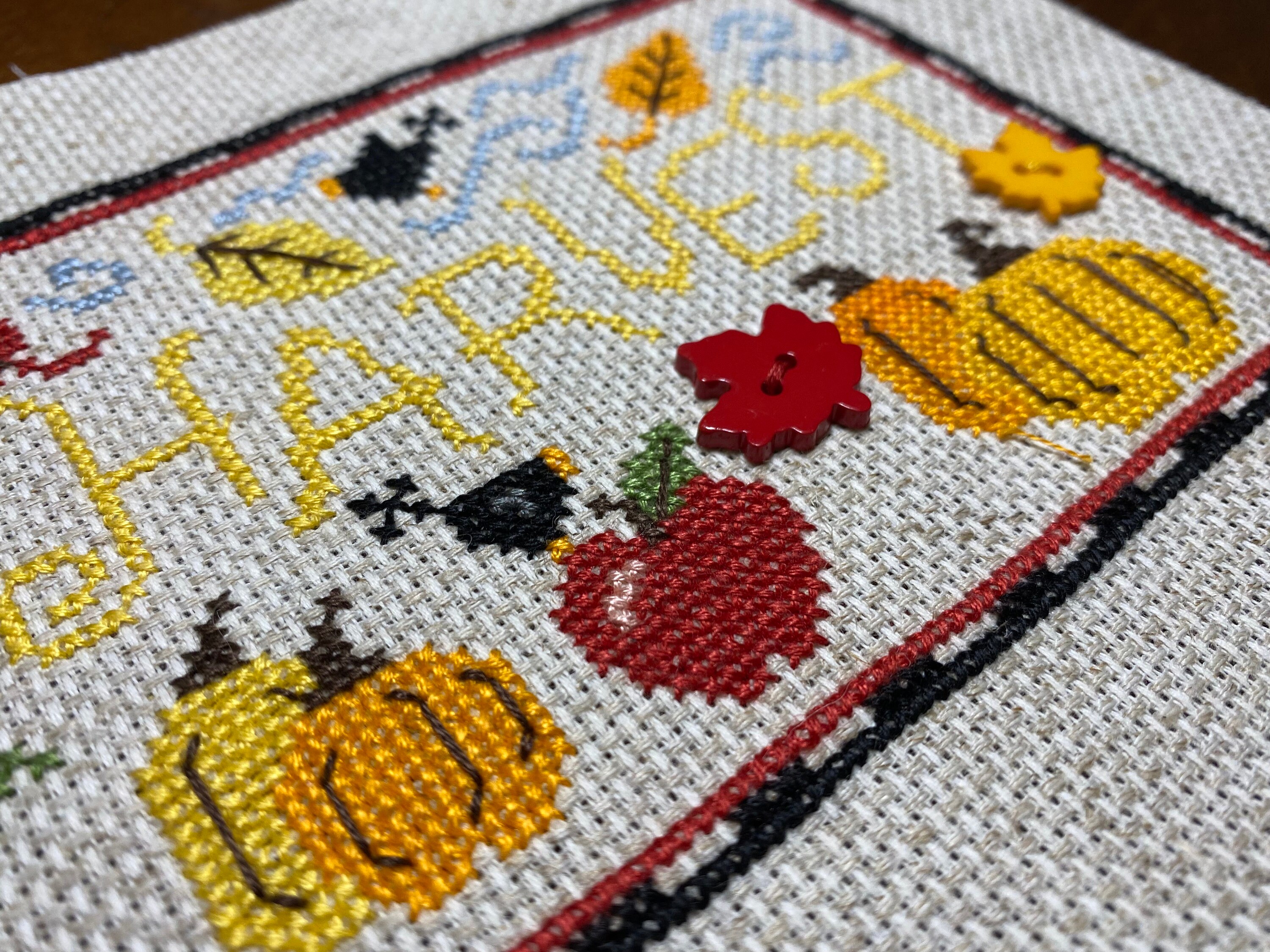 Autumn Harvest Cross Stitch Pattern PDF - Etsy