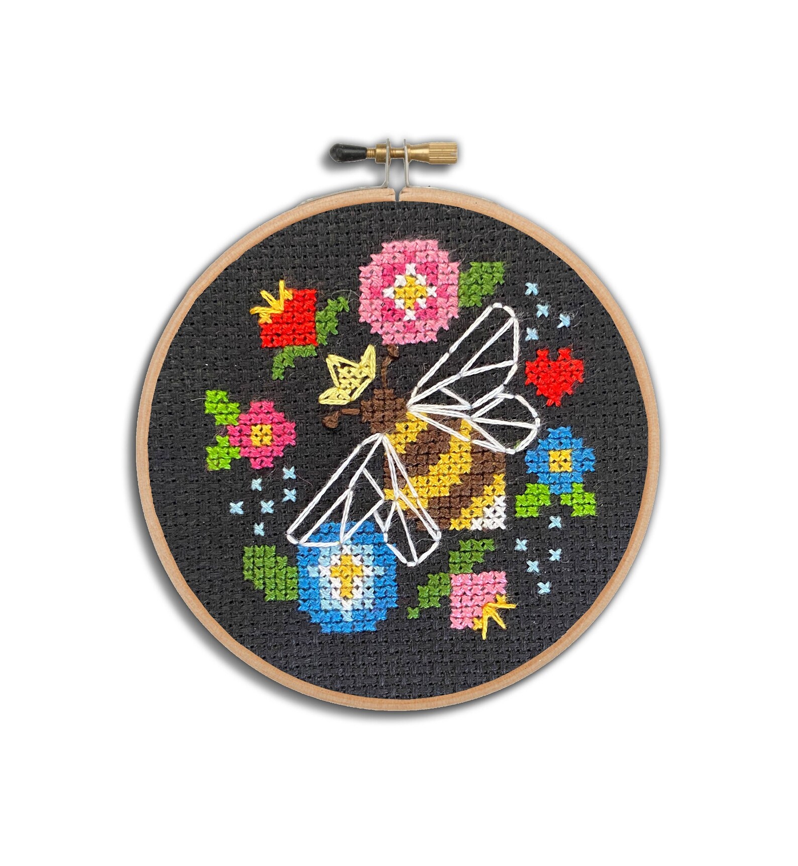PDF -- Queen Bee Cross Stitch Pattern - Etsy
