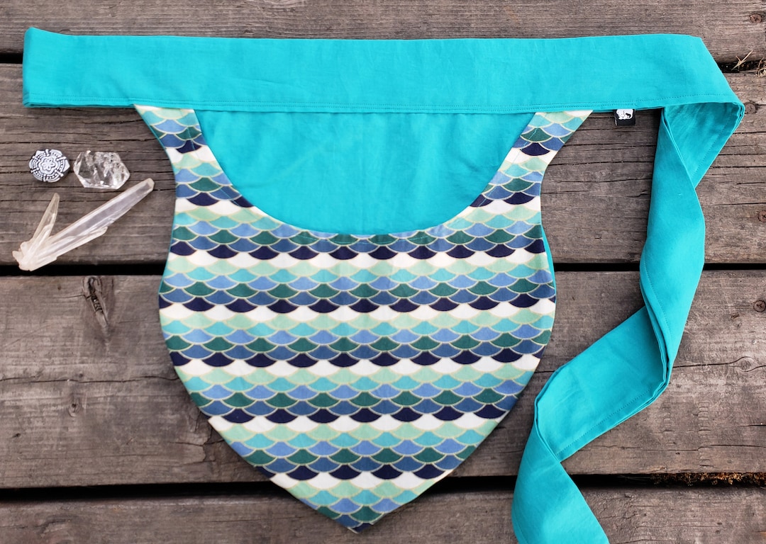 Adult Forager Pockets - Teardrop Shape - Mermaid Scales - Etsy