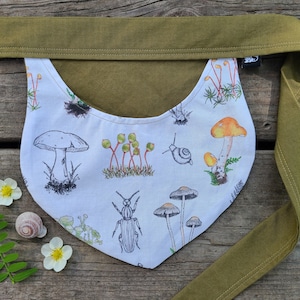 Children&#39;s Forager Pockets - Teardrop Shape - Nature - Twig & Moth