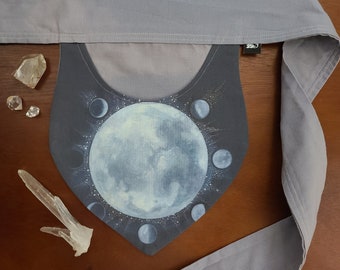 Children's  Forager Pockets - Teardrop Shape - Moon Phases