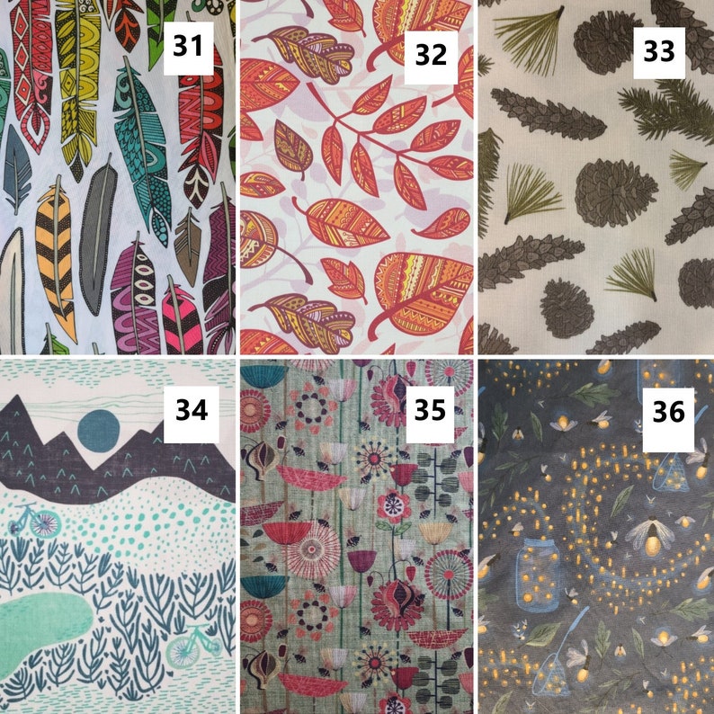 Children's Choose Your Fabric Forager Pockets Teardrop Shape Choose Your Own Fabric image 7