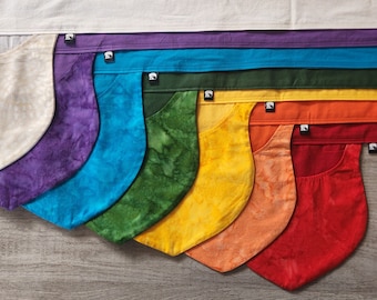 Children's Forager Pockets -Waldorf Days of the Week- Pride -  Rainbow