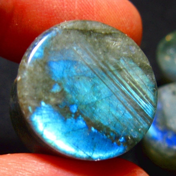 plugs Labradorite stone plugs, Pairs, 1/2, 9/16, 5/8, 12.5mm, 14mm, 16mm, Large Pairs body jewelry