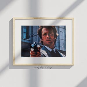 Foto autografata e firmata a mano da Clint Eastwood 20 x 30 cm (COA a vita)