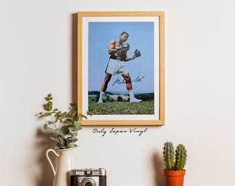 Fotografía autografiada de Muhammad Ali, 20 x 30 cm (certificado de autenticidad de por vida)