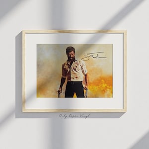 Hugh Jackman Wolverine Hand-Signed Autographed 20x30cm Photo (Lifetime COA)