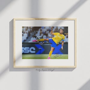 Cristiano Ronaldo Foto autografata e firmata a mano 20 x 30 cm (COA a vita)