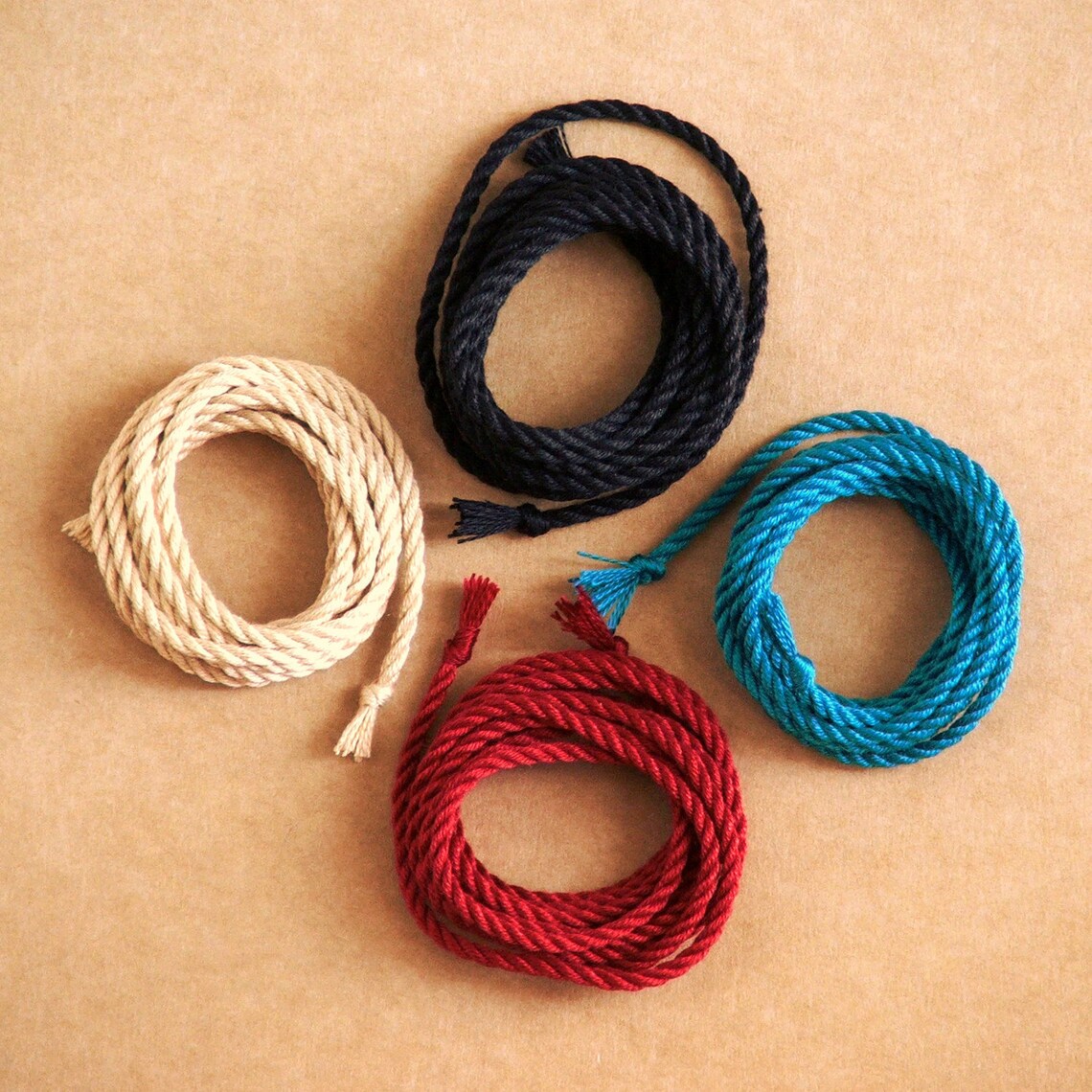 Handmade pure silk cord 2mm wide 1 yard/1 metre in Black Etsy