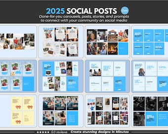 Church Social Media Posts, Church Instagram Templates, Church Social Media Templates Church Media Church Canva Template Carousels