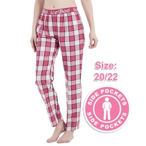Ladies pj bottoms with pockets best sale