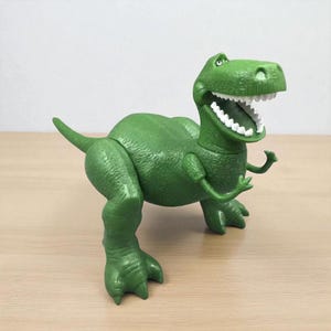 Disney Toy Story 4 Rex, The Green Dinosaur Pvc Action Figures, Model Dolls Legs Can Move, Collection Toys For Children Gifts