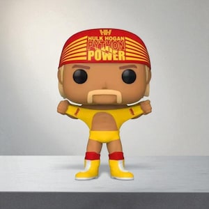 Hulk Hogan Tearing Shirt Action Figure, Gift WWE John Cena Doll Model, Cartoon Desk Decor Exclusive Vinyl Figure