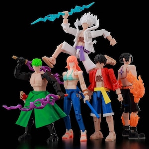 One Piece Anime Movable Shapeshift Action Figures, Mannequin Toys Collectors