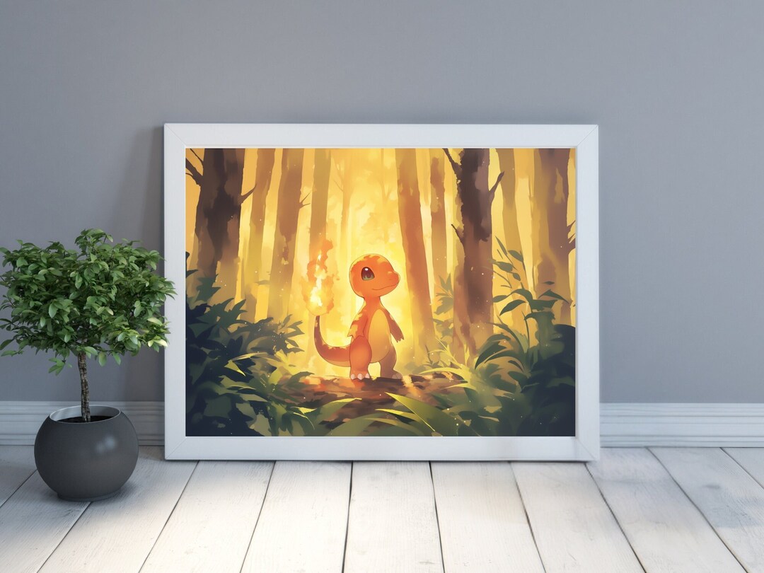 Peinture sur toile Anime Pokemon, affiche et impression de