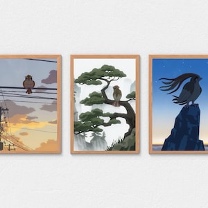 Anime Evolution Poster Bundle: Japanische Wandkunst (Digitaler Download)
