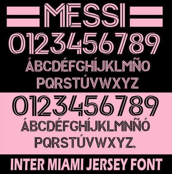 Miami Font USA Locations Multi Font Style Destination Subway Word Art